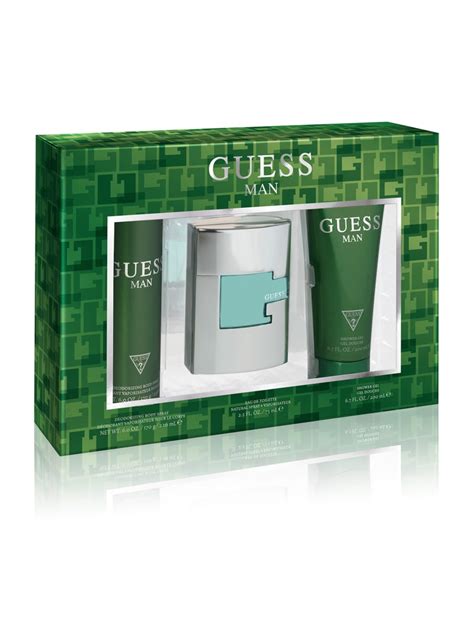 guess man cologne gift set.